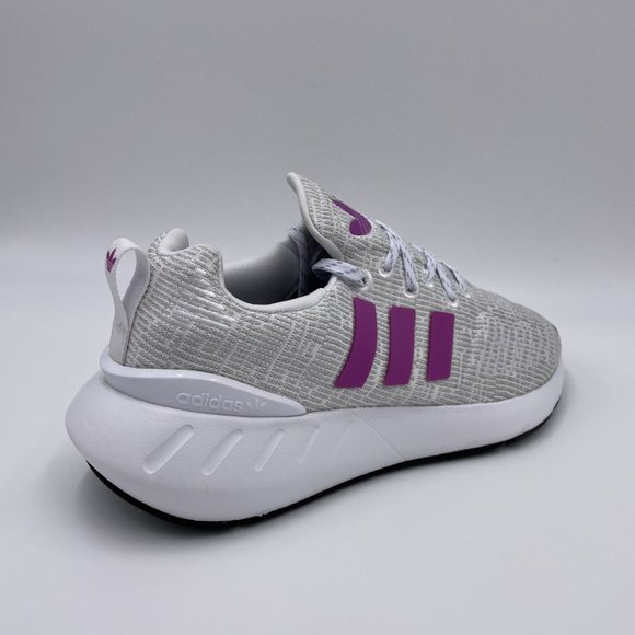 adidas Swift Run 22 Cloud White / Lilac White Womens Shoes - Picture 8 of 8